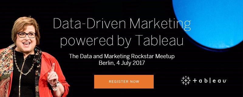 Data Driven Marketing Meetup mit Tableau